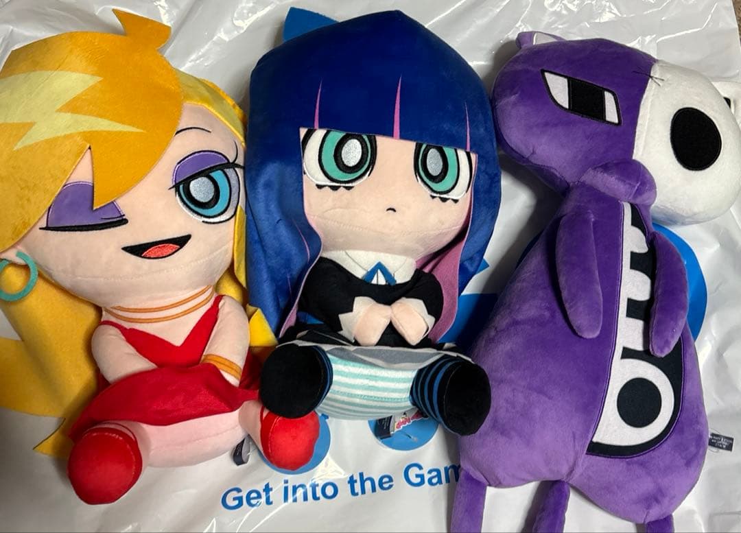 New PANTY ＆ STOCKING gigo限定　ぬいぐるみ New PANTY ＆ STOCKING gigo限定 ぬいぐるみ コンプリート