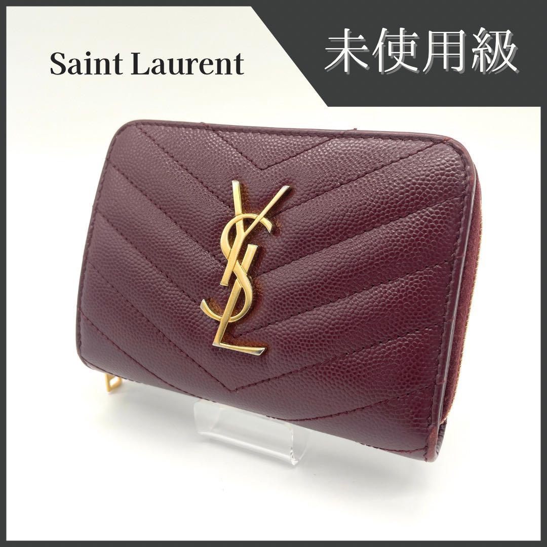 ✨新品未使用✨　Yves Saint Laurent ミニ財布　キルティング ✨新品未使用✨Yves Saint Laurent ミニ財布キルティング