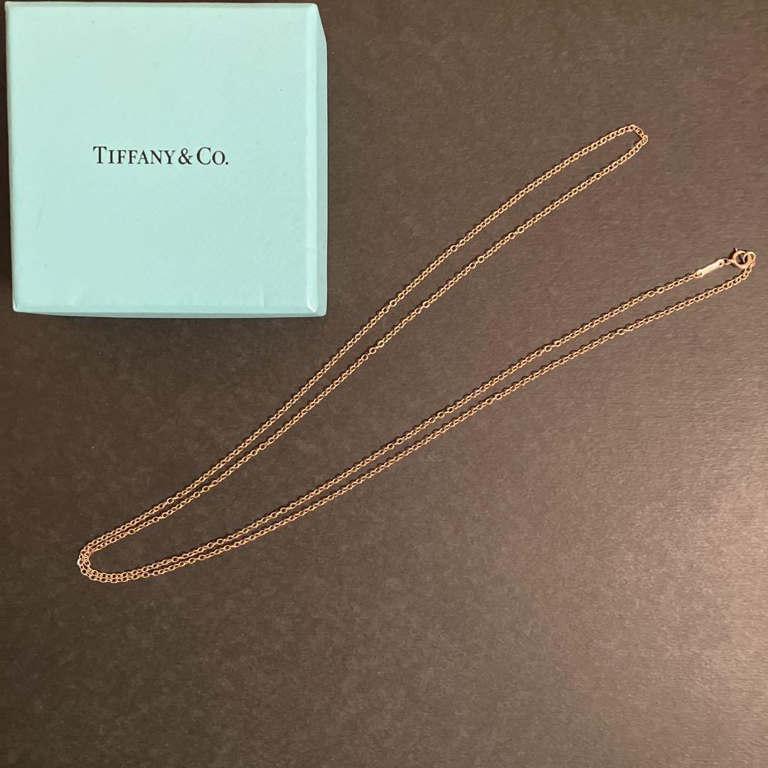 ティファニー ロング チェーン ネックレス　750 K18  TIFFANY