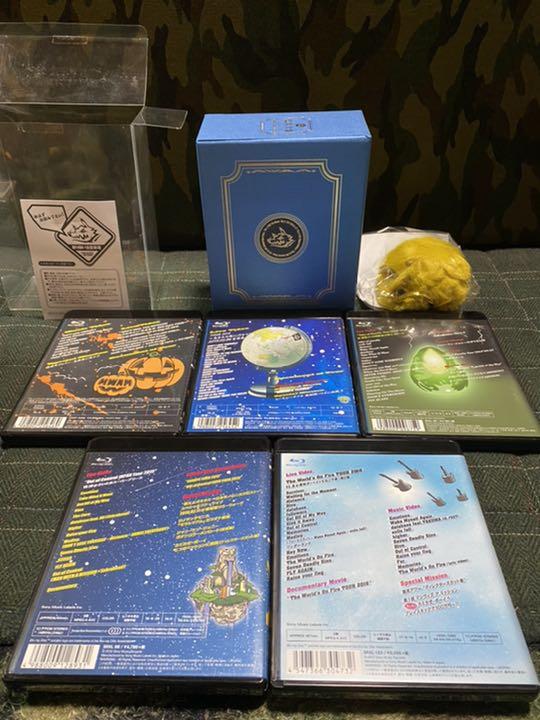 MAN WITH A MISSION 狼大全集ブルーレイ1〜5+専用BOXセット