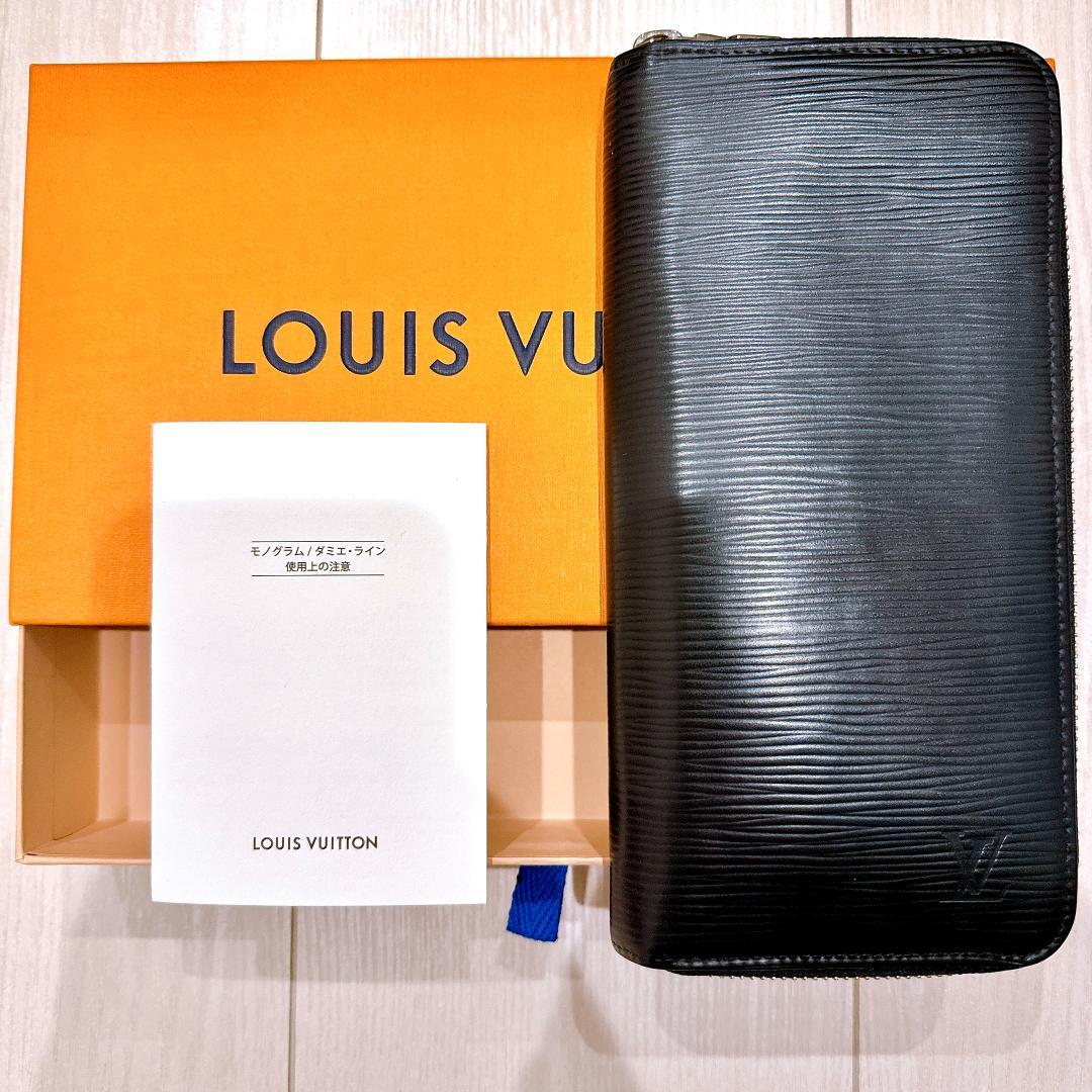 ルイヴィトン エピ ラウンドジッピー ノワール 長財布 M60965LOUIS VUITTON