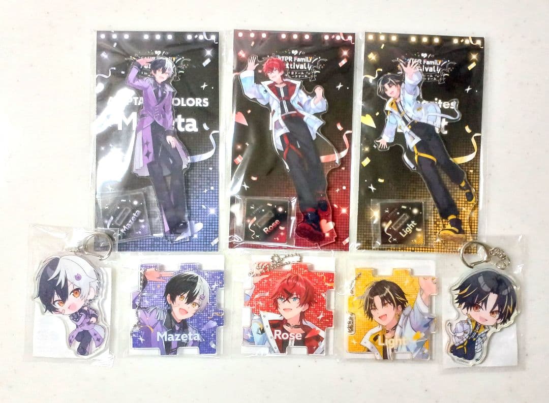 すとふぇす まぜ太 ロゼ らいと アクスタ アクキー - メルカリ