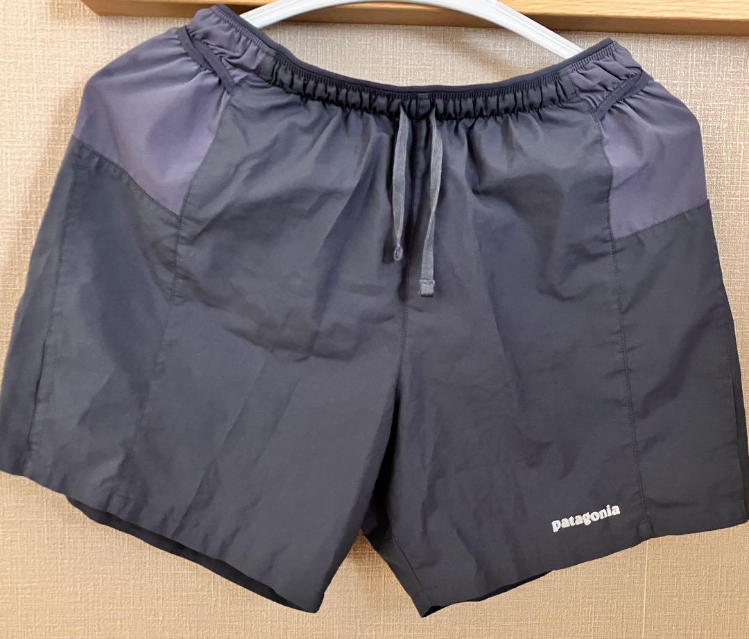 patagonia ストライダープロショーツ5インチ グレー/黒
