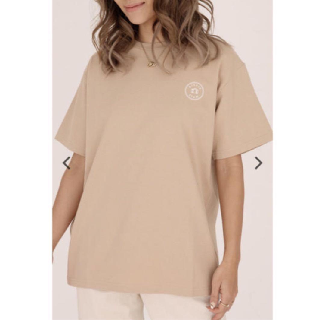 ALEXIA STAM モカ Tシャツ 半袖
