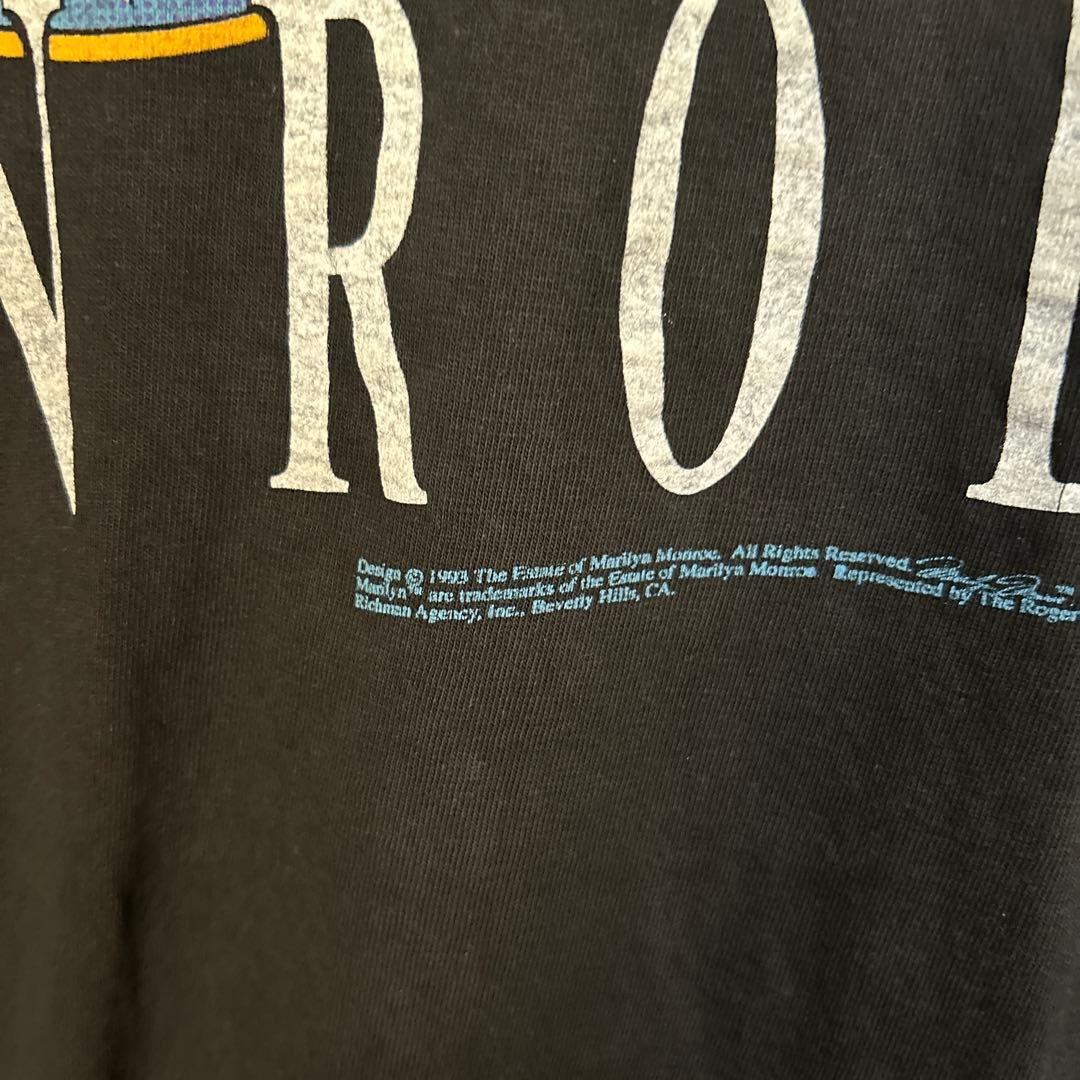 マリリン・モンロー 両面プリントTシャツ ヘインズ USA製