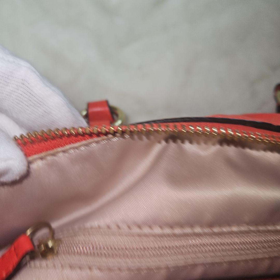 【入手困難配色⭐COACH】オレンジ　2WAYショルダーバッグ 21222