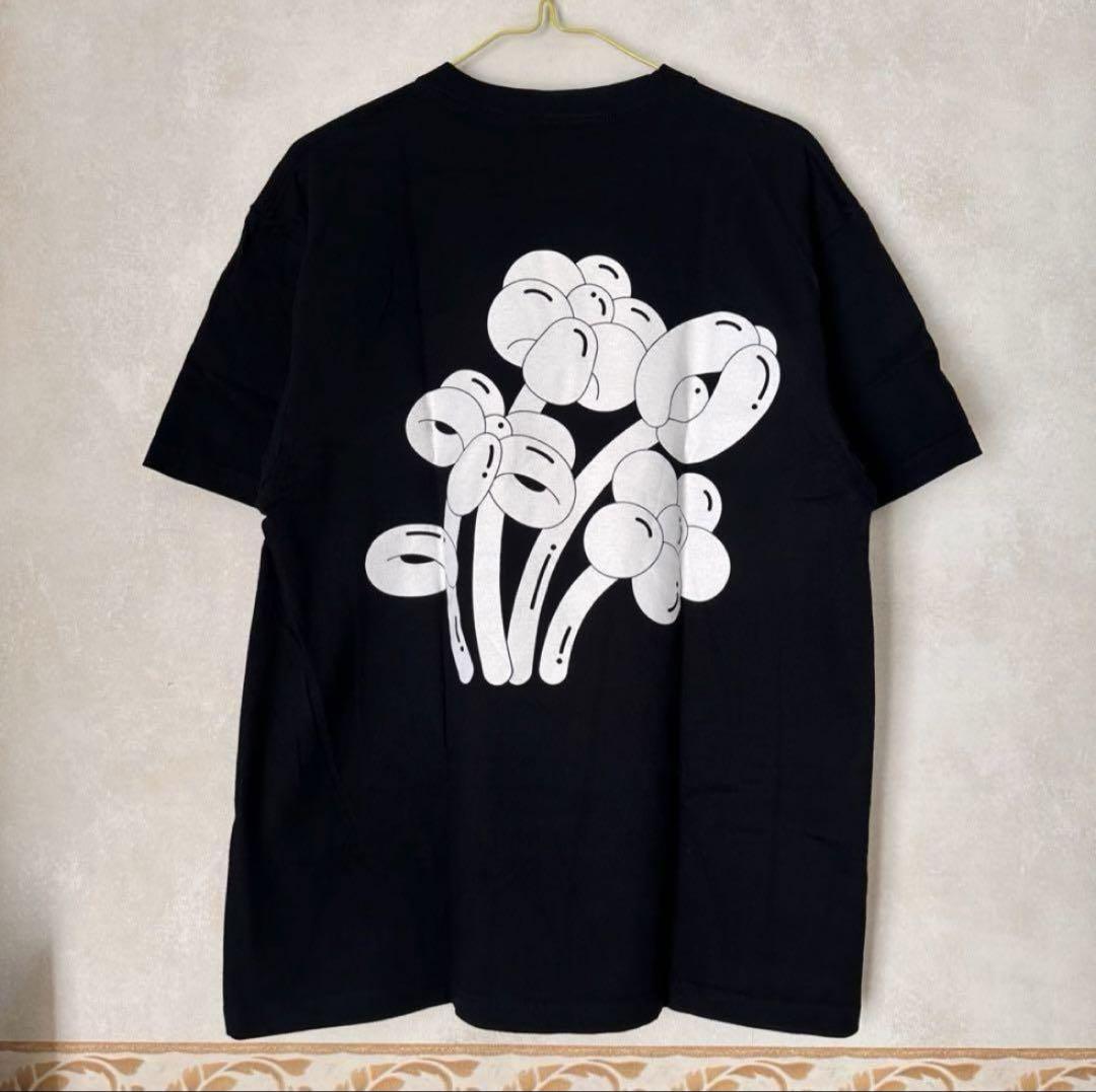 値下げ不可】マカロニえんぴつ 花風船とバルーンロゴのTシャツ L