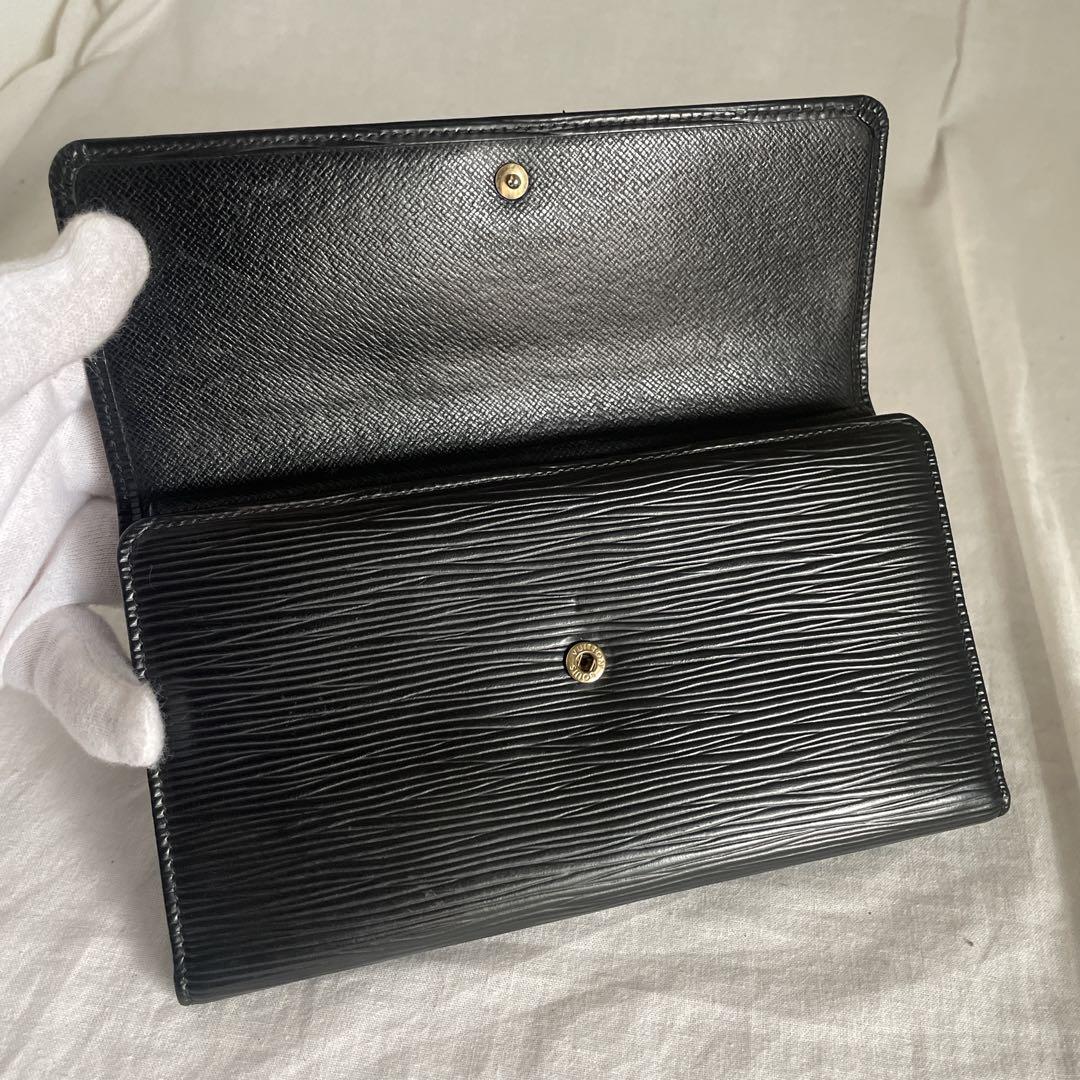 美品】ルイヴィトン LOUIS VUITTON エピ ポルトトレゾール