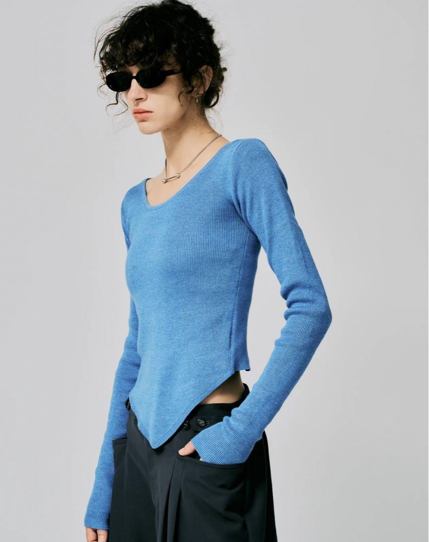 トップス HAULTERNECK KNIT SET
