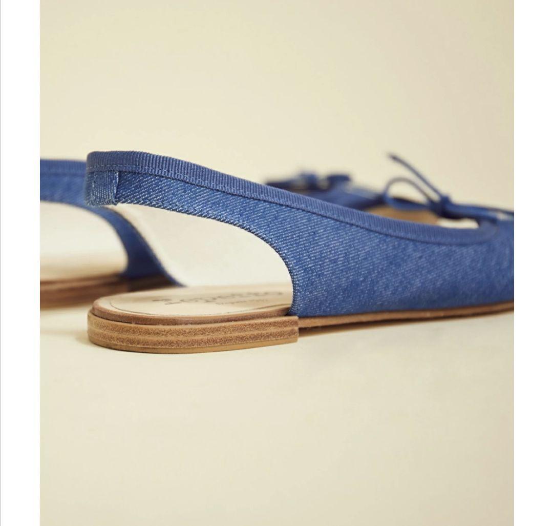Repetto　VOG復刻別注オープントゥバレリーナ