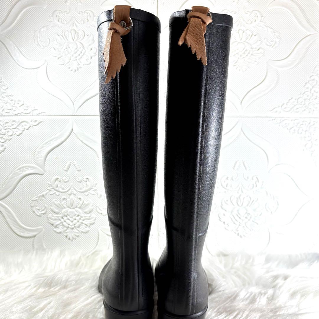 新品級 AIGLE エイグルJULIETTE ミスジュリエットA ラバーブーツ