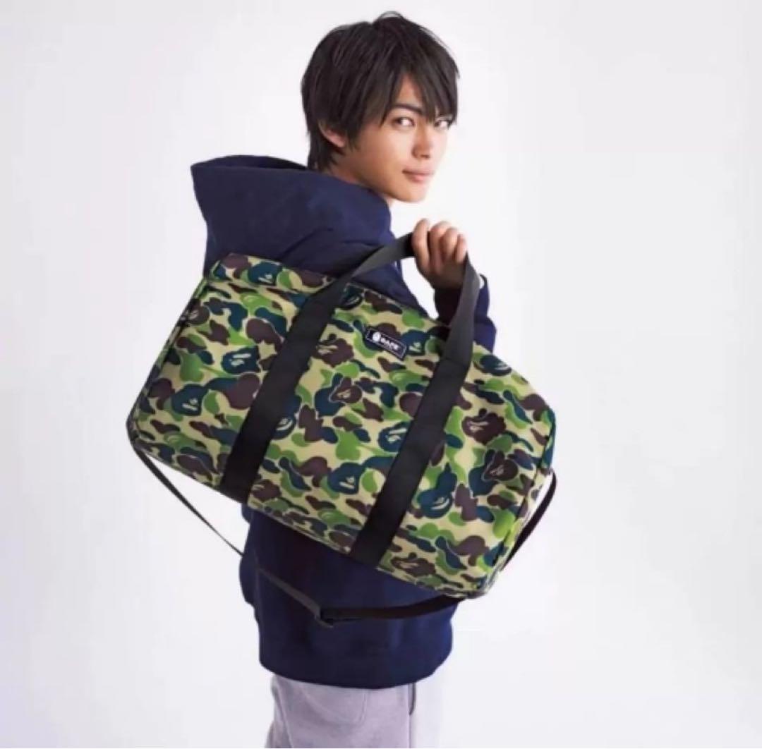 A BATHING APE - BAPE◇A BATHING APE／◇ブラックダッフル