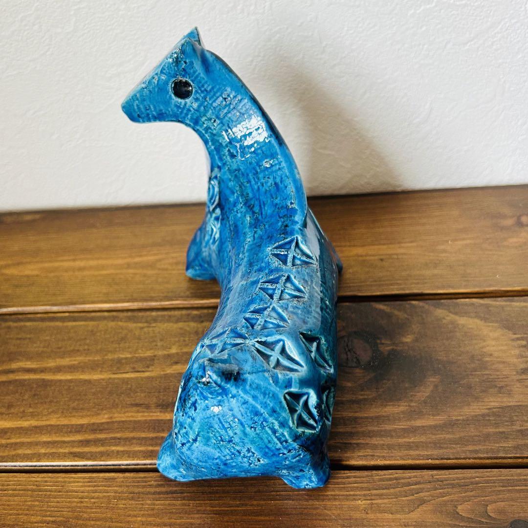 アルド・ロンディ Rimini Bluシリーズ ターコイズのホース 16cm