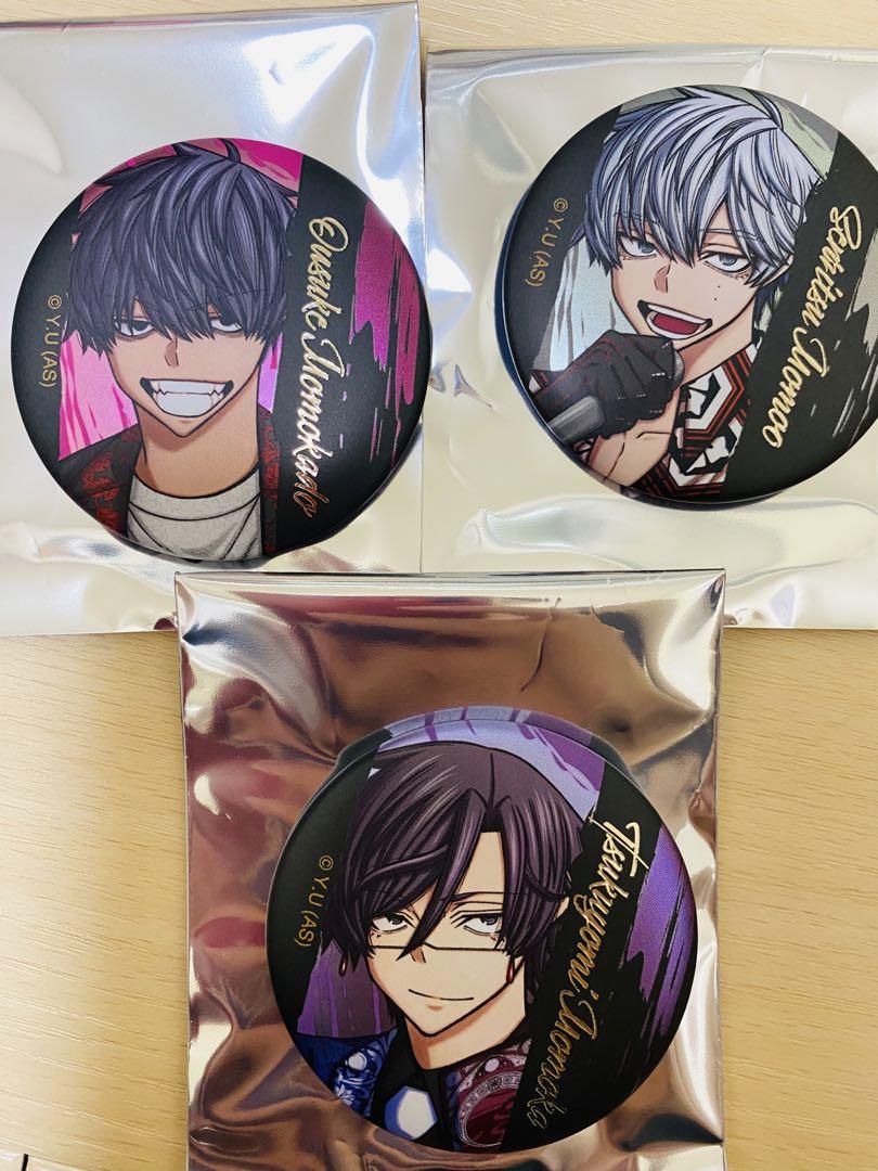桃源暗鬼 マンガ展 缶バッジ Amazon.co.jp: 桃源暗鬼 マンガ展 トレーディングハート缶バッジ