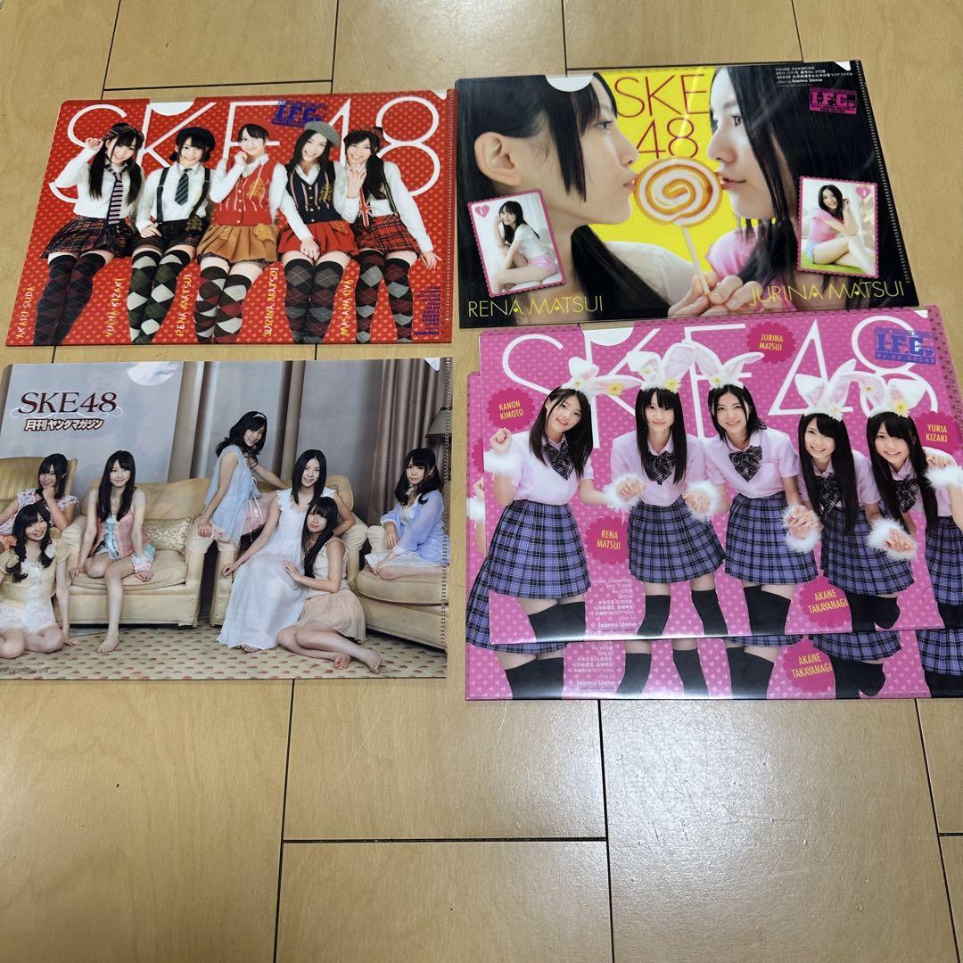【フォロワー限定300円企画】SKE48 クリアファイル 5枚まとめ売りセット 芹澤 優】「Yu Serizawa 4th Live Tour 2023 じゃんぐる