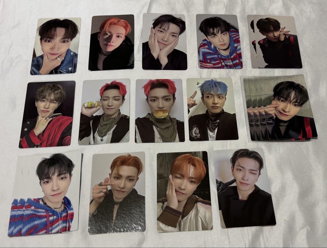 ATEEZ ホンジュン　缶バッジ　24個まとめ売り 正規代理店 ATEEZ K-POP・アジア - 24個まとめ売り 缶バッジ