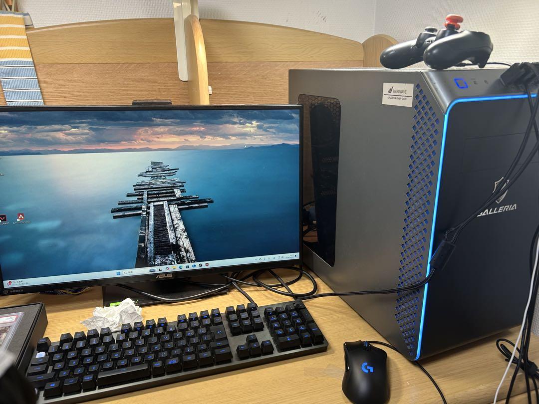 周辺機器セット GALLERIA ゲーミングPC RM5R-G60S Wi-Fi