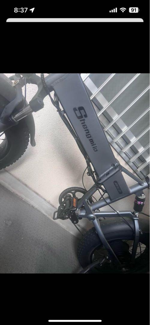 Shengmilo 電動アシスト自転車 ファットタイヤ