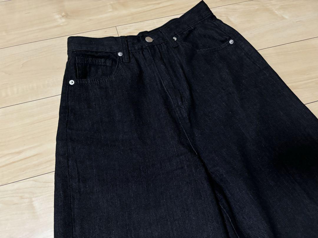 美品　TWWデニム　black S/M