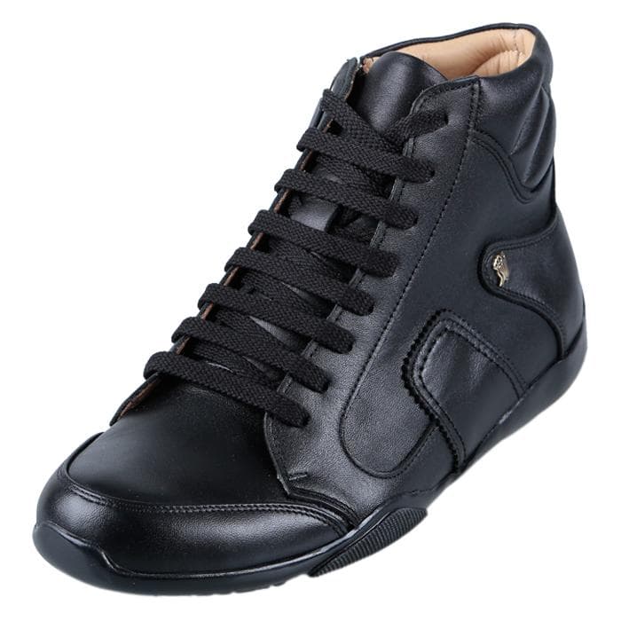 BENESU ベネシュ ブラックレザーブーツ 23cm