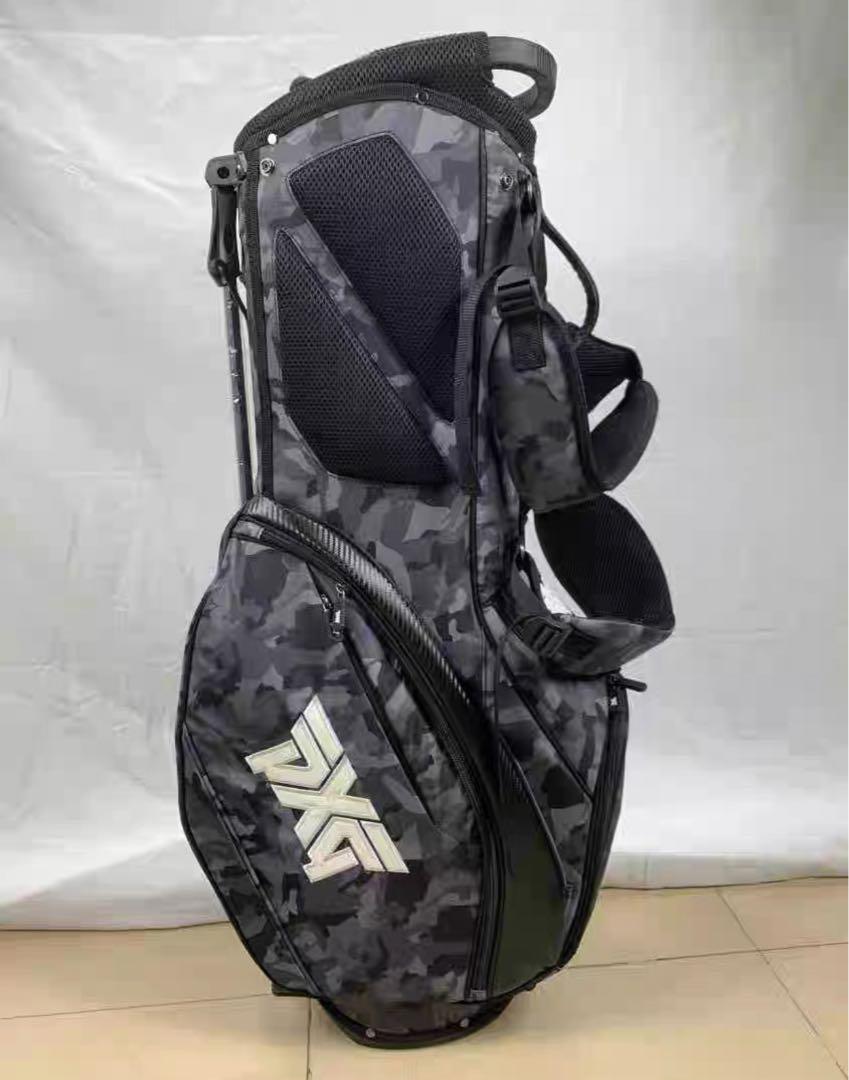 PXG キャディバッグ ゴルフバッグ クラブケース スタンド型 男女