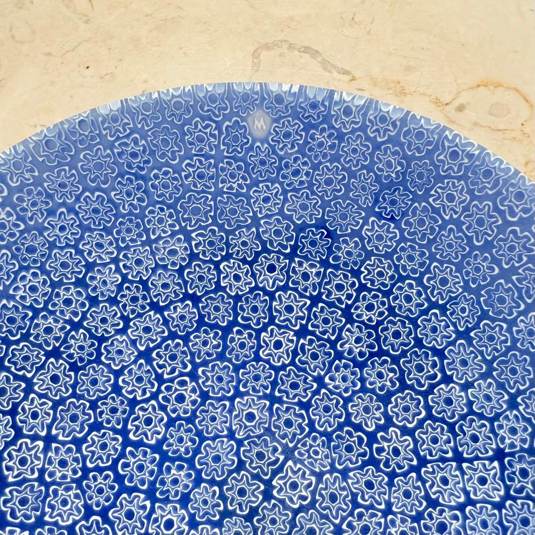 エルコーレモレッティ ミレフィオーリ プレート 13cm murano エルコーレモレッティ ミレフィオーリ プレート 13cm murano