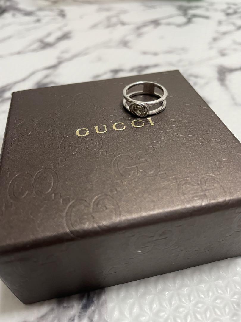 GUCCI 9号 グッチ リング・指輪 ブランデッド カットアウトG