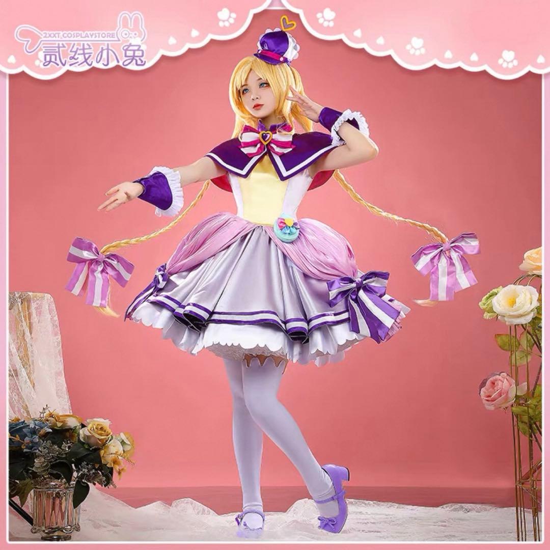 わんだふるプリキュア　キュアフレンディ　ウィッグ付き　コスプレ