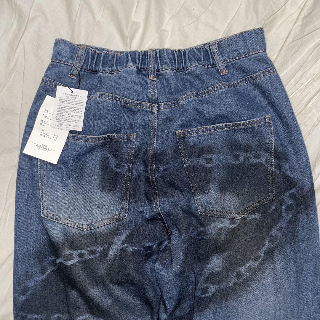 00s vintage archive spray Baggy denim - メルカリ