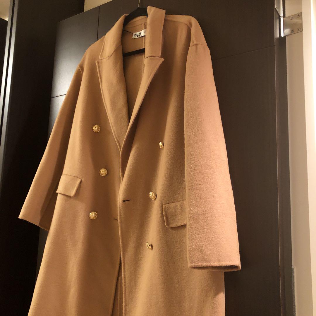 高品質正規品 ザラ ZARA人気完売ウール混コート ロングコート チェスターコート bGF2U-m51421314192 在庫最新品