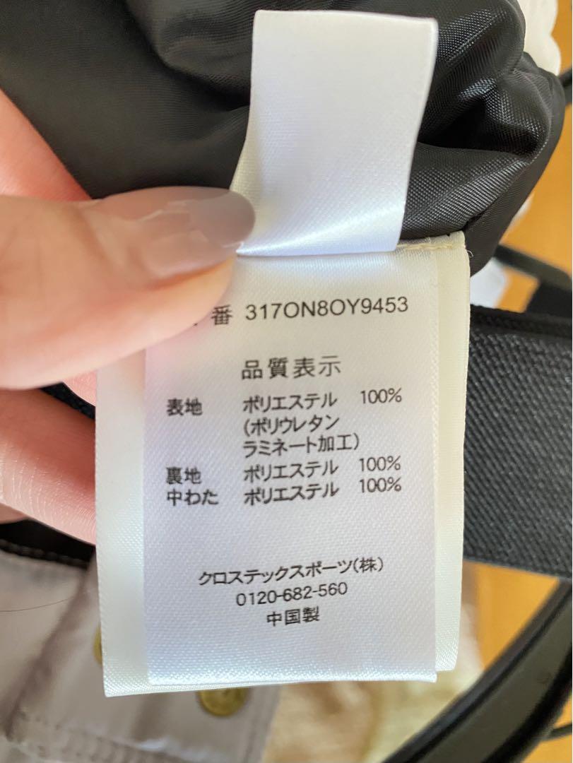 【美品】OlinQ スキーウェア　上下セット　花柄　白パンツ　レディース　L