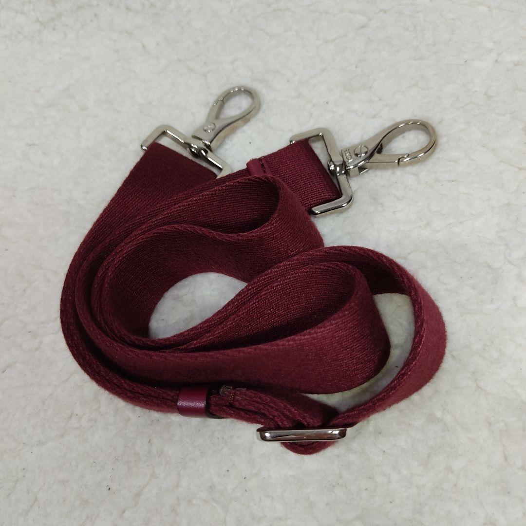 TOD'S トッズ ショルダーバッグ 2way レザー レディース 赤 画像14