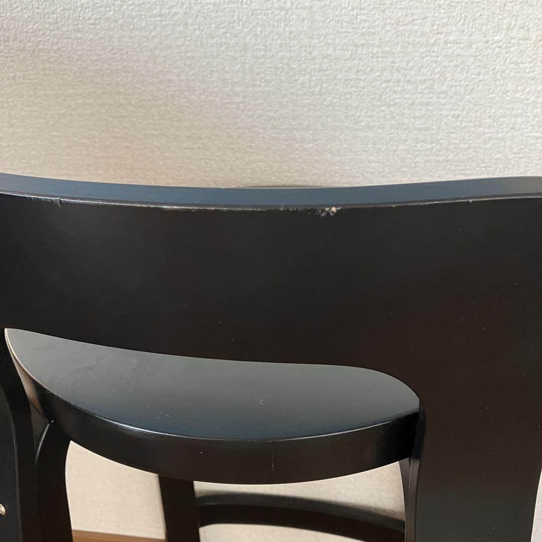 artek アルテック　FF ハイチェア K65 ハイチェア ブラック ラッカー