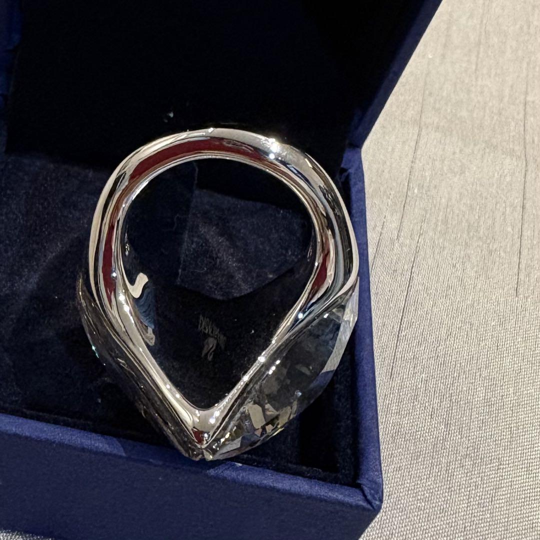 スワロフスキー SWAROVSKI サロメリング クリスタルハート 14号