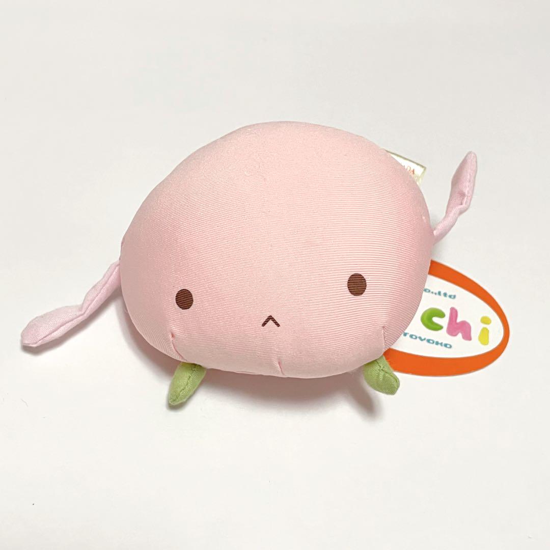 激レア シナダ モチ mo-chi マスコット ぬいぐるみ ピンク 平成