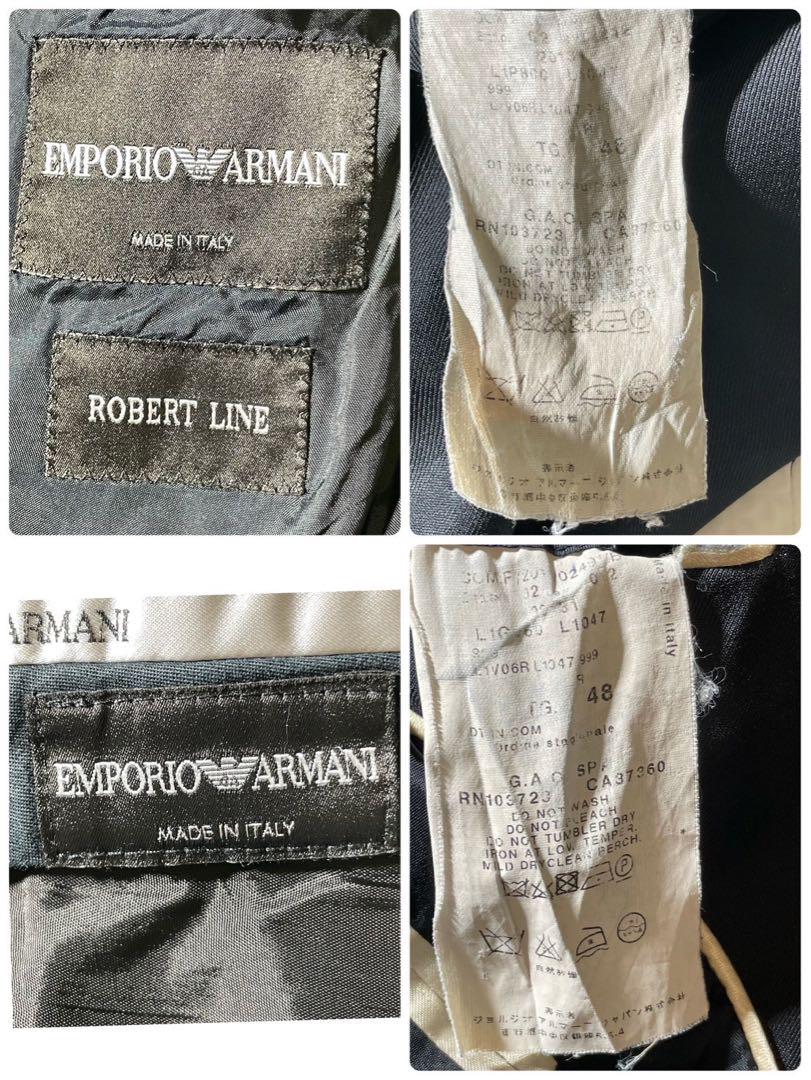 ✨️美品✨️EMPORIO ARMANI スーツ 上下セット ROBERT LINE ✨️美品✨️EMPORIO ARMANI スーツ 上下セット ROBERT LINE