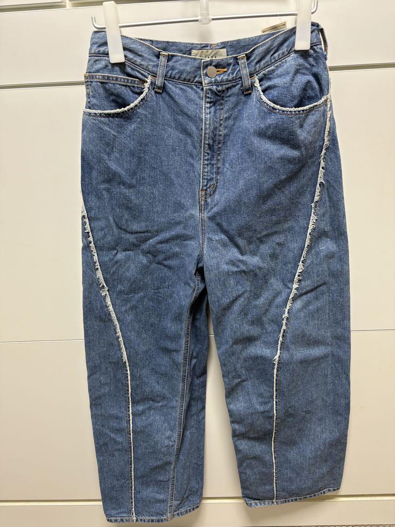 jieda×STUDIOUS USED WIDE FIT JEANS DENIM