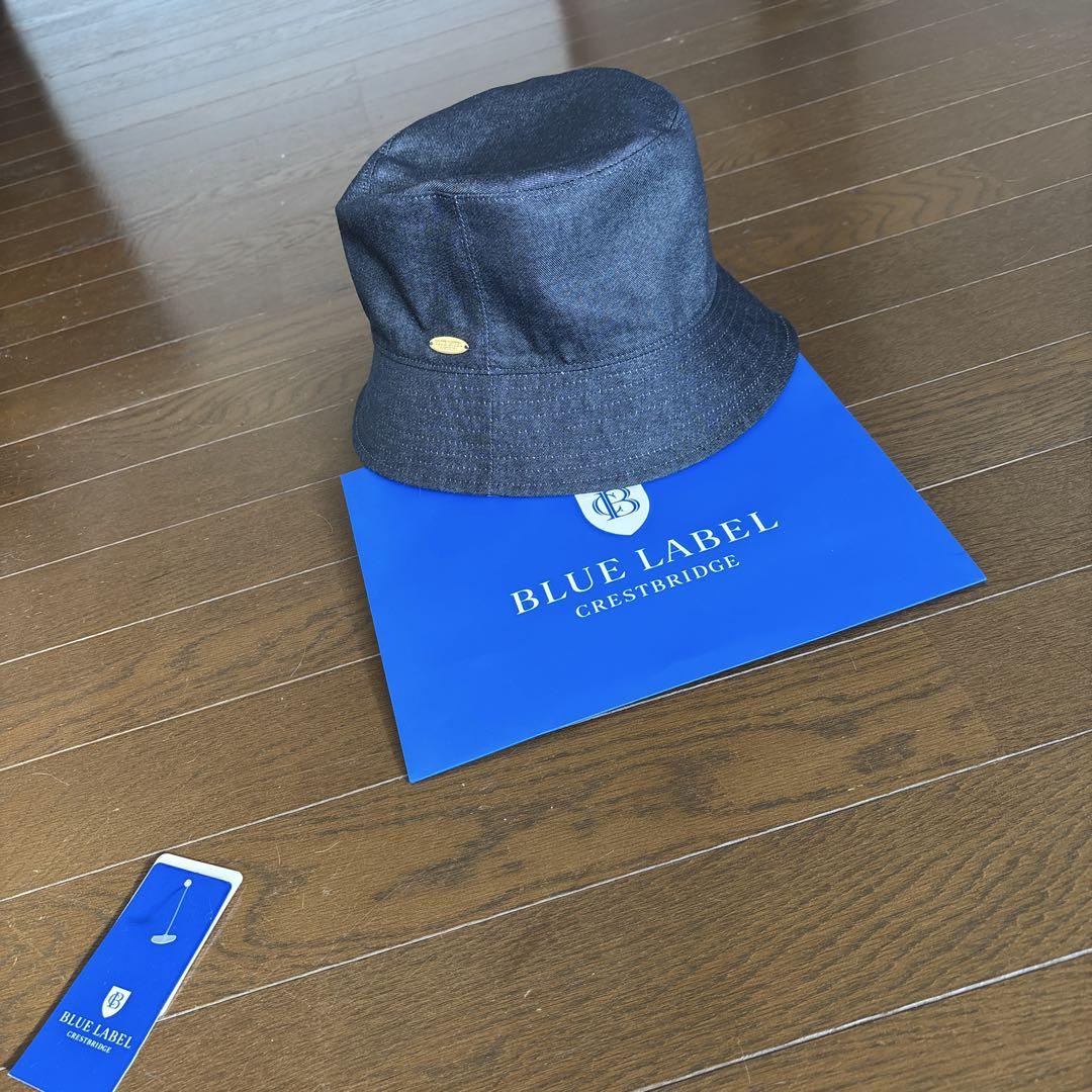 BLUE LABELCRESTBRIDGE バーバリー帽子チェックバケットハット
