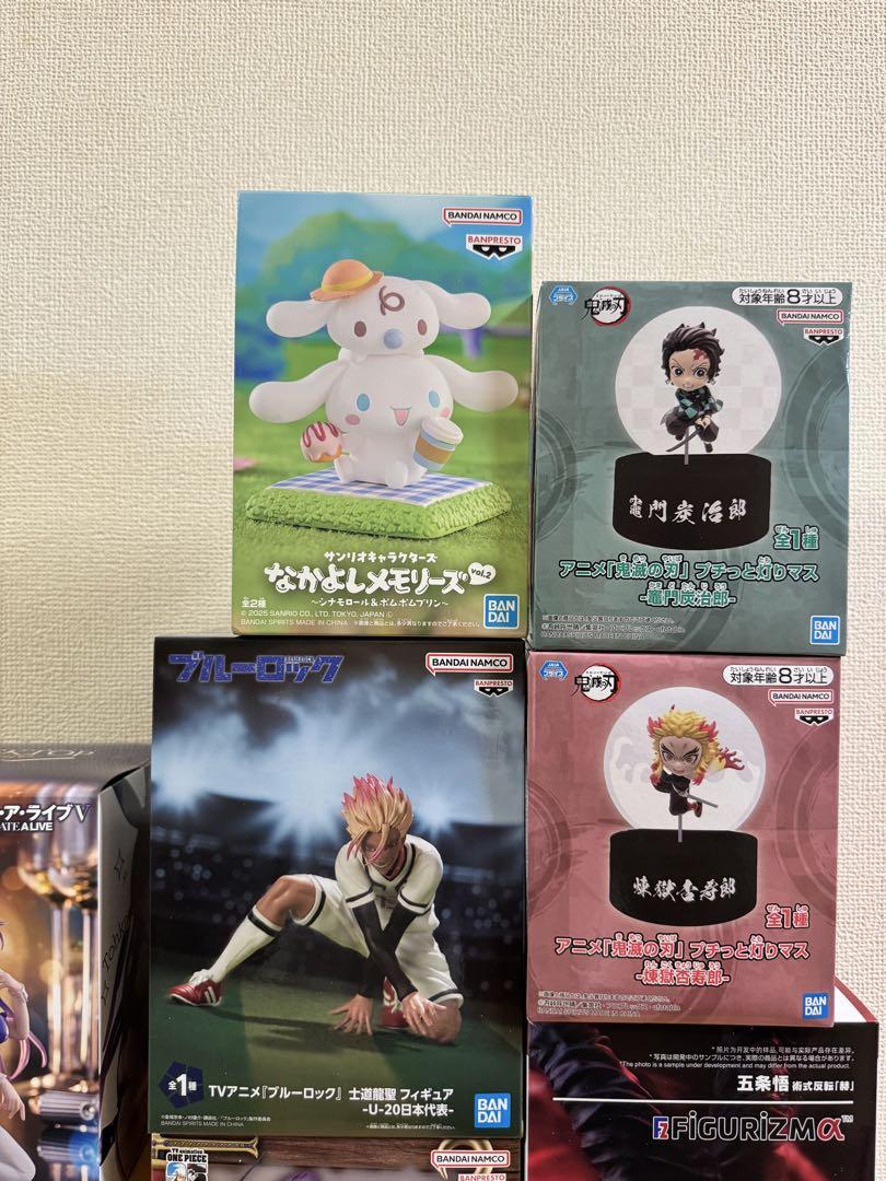 フィギュア　プライズ　まとめ売り　ワンピース　ドラゴンボール　色々　14個 プライズフィギュア まとめ売り 14体｜Yahoo!フリマ（旧PayPay