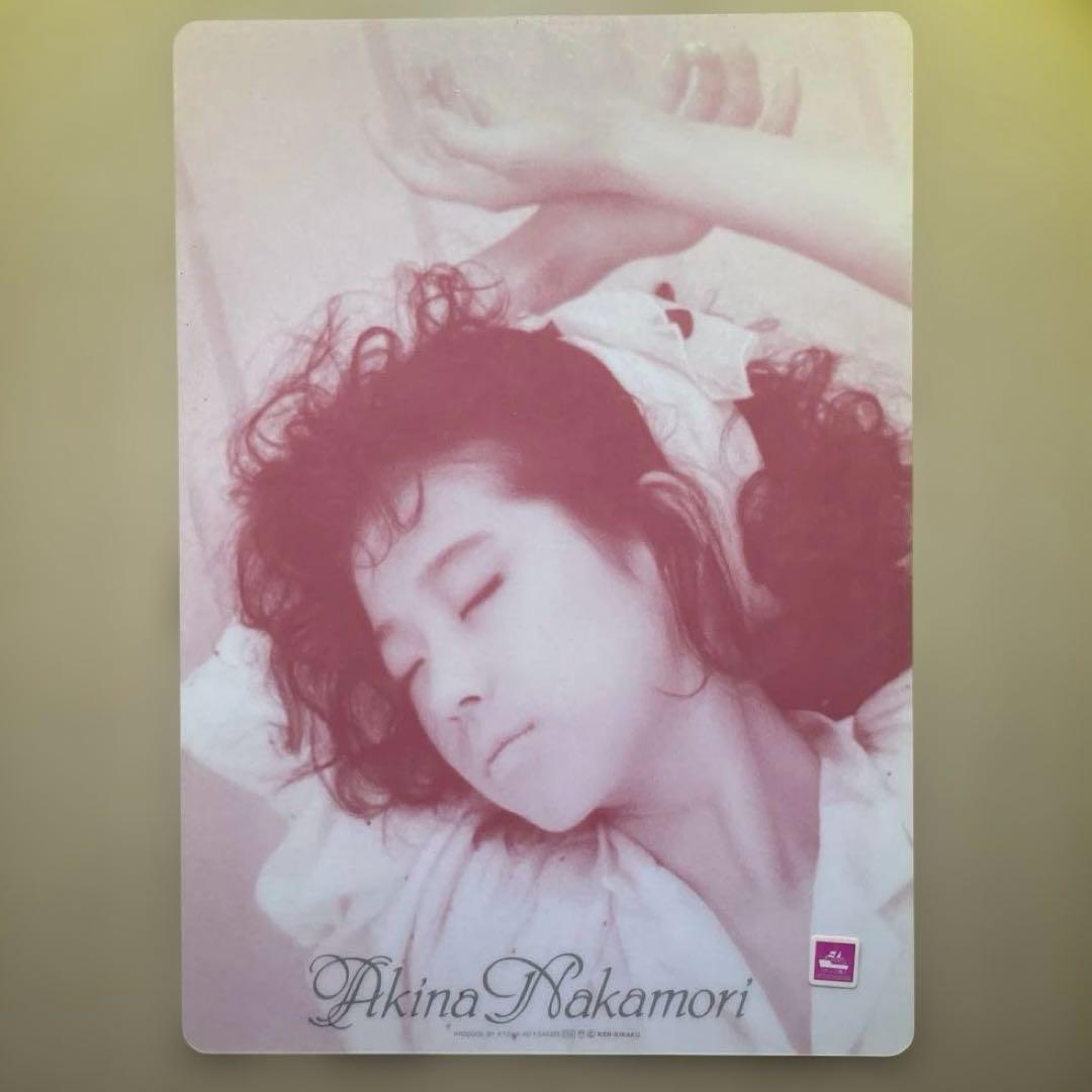 中森明菜　下敷き　当時物 中森明菜 下敷き 当時物 - メルカリ