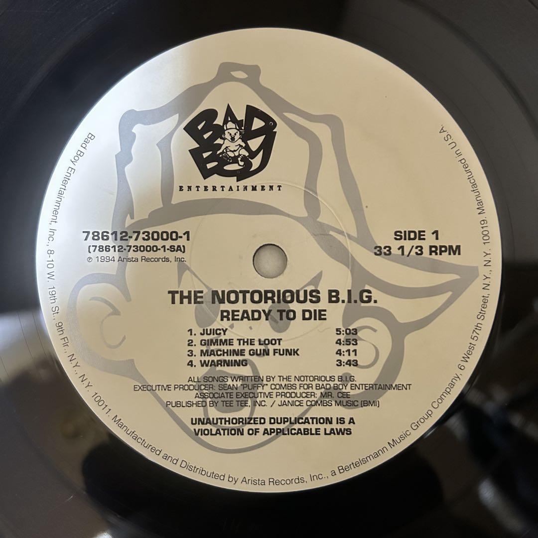 The Notorious B.I.G. / Ready To Die LP - メルカリ