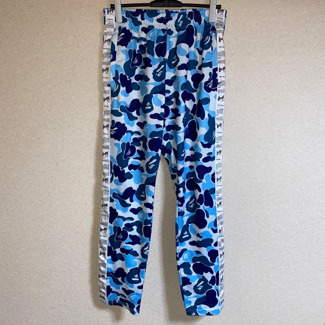 A BATHING APE カモ柄ジョガーパンツ z038