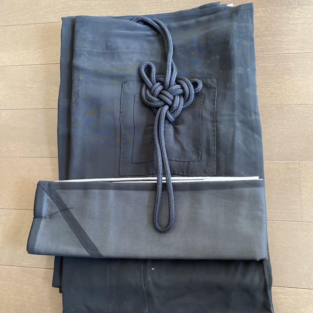 黒サマージョーゼット大衣