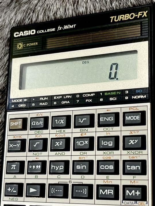 CASIO カシオ TURBO-FX fx-360MT 関数電卓 【即納】 関数電卓 CASIO カシオ TURBO-FX fx-360MT 関数電卓 【即納】 関数電卓