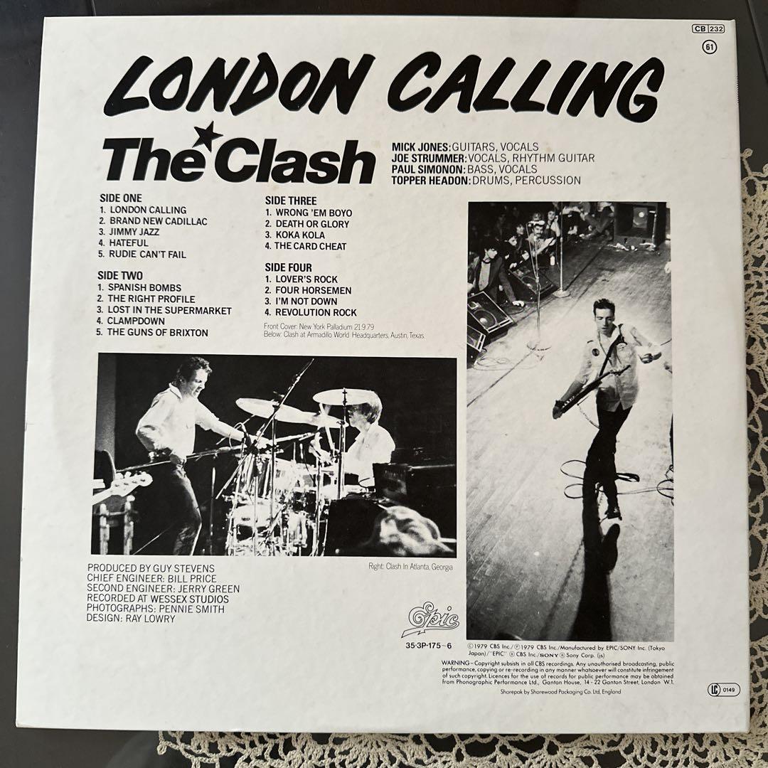 なんでも鑑定団よりも驚き！ The 日本盤 CALLING LONDON Clash 洋楽