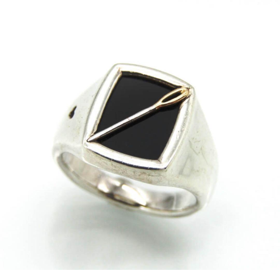 Porter Classicリング NEEDLE SIGNET RING 12号