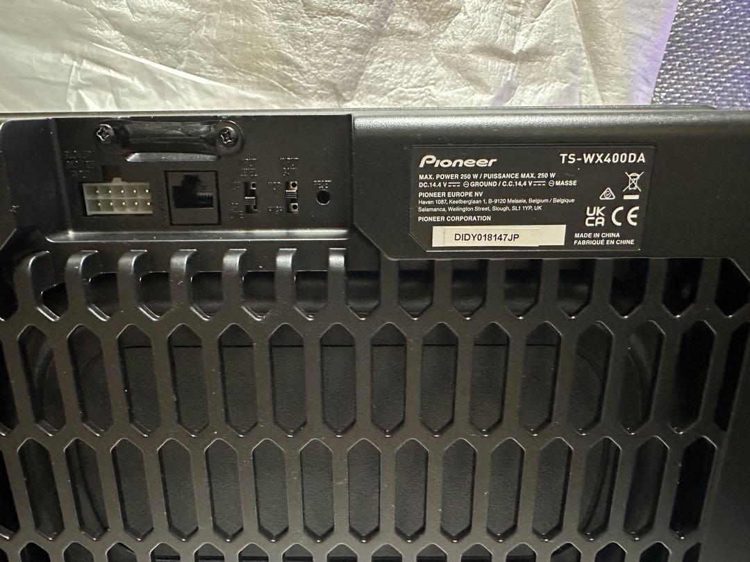 パイオニア スピーカー TS-WX400DA サブウーファー
