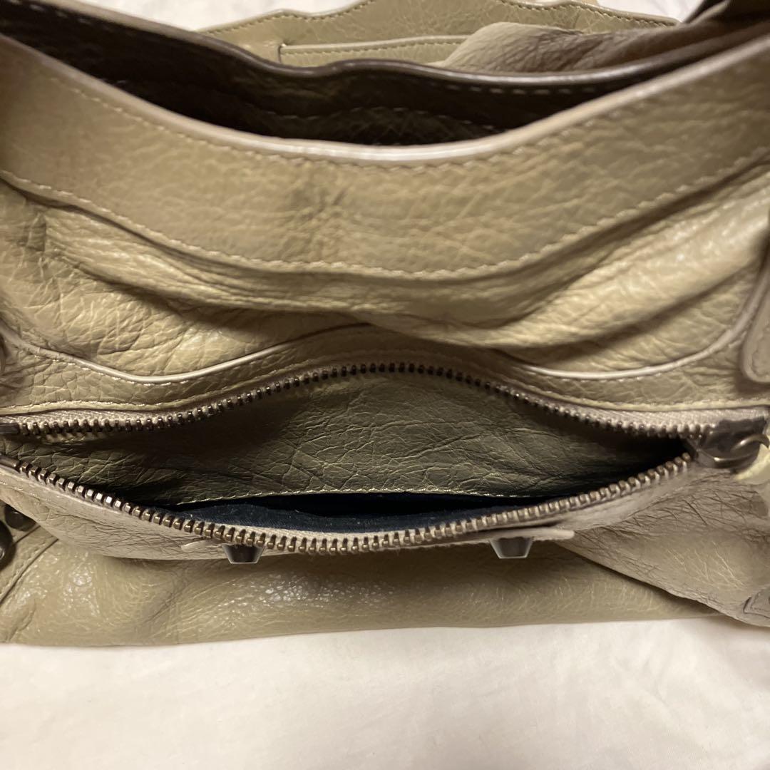 BALENCIAGA シティー ショルダーバッグ レザー