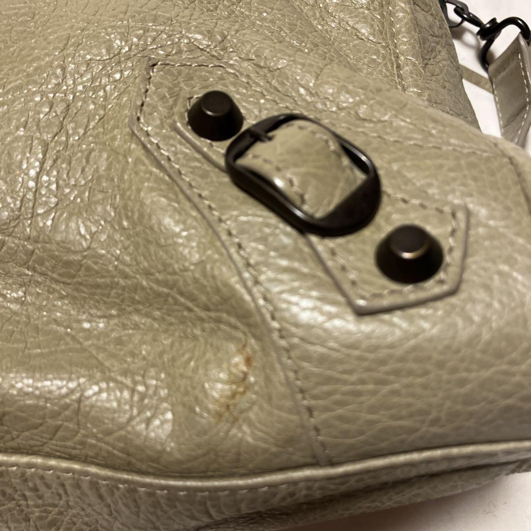 BALENCIAGA シティー ショルダーバッグ レザー