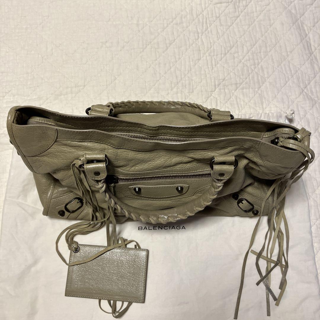 BALENCIAGA シティー ショルダーバッグ レザー